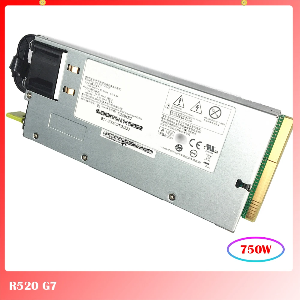 Для серверный блок питания Lenovo R520 G7 RH1285 RH2285 PS-2751-2H-LF PS-2751-2L-LF PS-2751-1F-LF 12V 60A 750W
Для серверный блок питания Lenovo R520 G7 RH1285 RH2285 PS-2751-2H-LF PS-2751-2L-LF PS-2751-1F-LF 12V 60A 750W