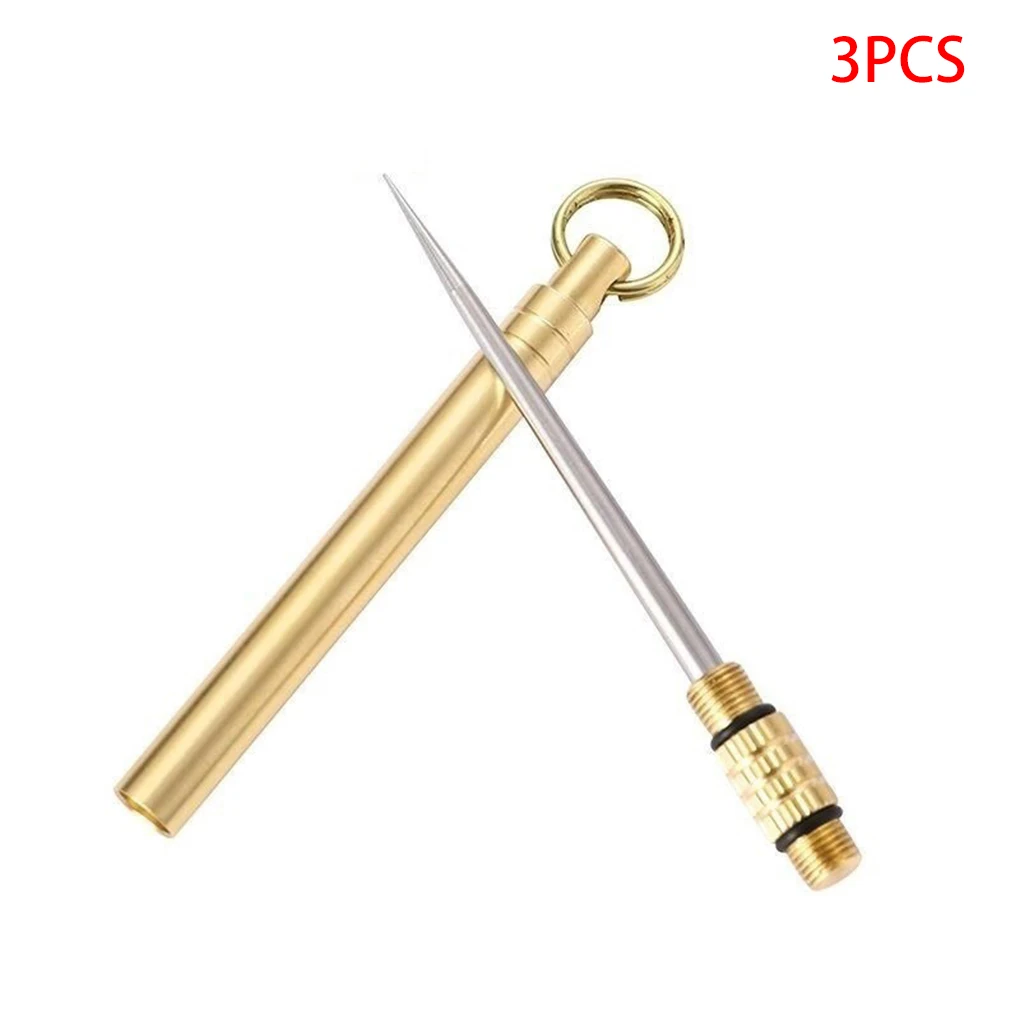 3 Pieces Toothpick Detachable Metal Fruit Fork Portable Outdoor Tooth Cleaning Accessory for Camping Hiking
3 Pieces Toothpick Detachable Metal Fruit Fork Portable Outdoor Tooth Cleaning Accessory for Camping Hiking