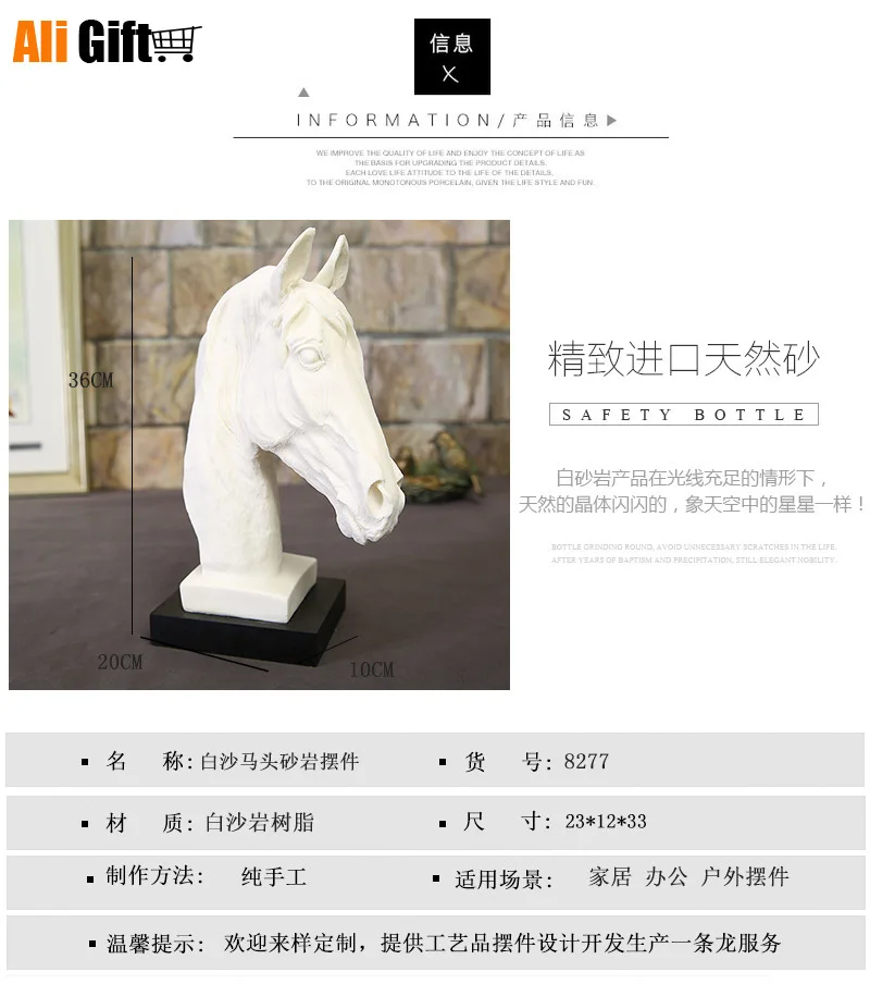 ABSTRACT WHITE HORSE HEAD SCULPTURE ANIMAL RESIN STATUE MODERN HOME DECORATIVE GEOMETRIC RESIN ORNAMENTS HORSE RIDING GIFT
ABSTRACT WHITE HORSE HEAD SCULPTURE ANIMAL RESIN STATUE MODERN HOME DECORATIVE GEOMETRIC RESIN ORNAMENTS HORSE RIDING GIFT