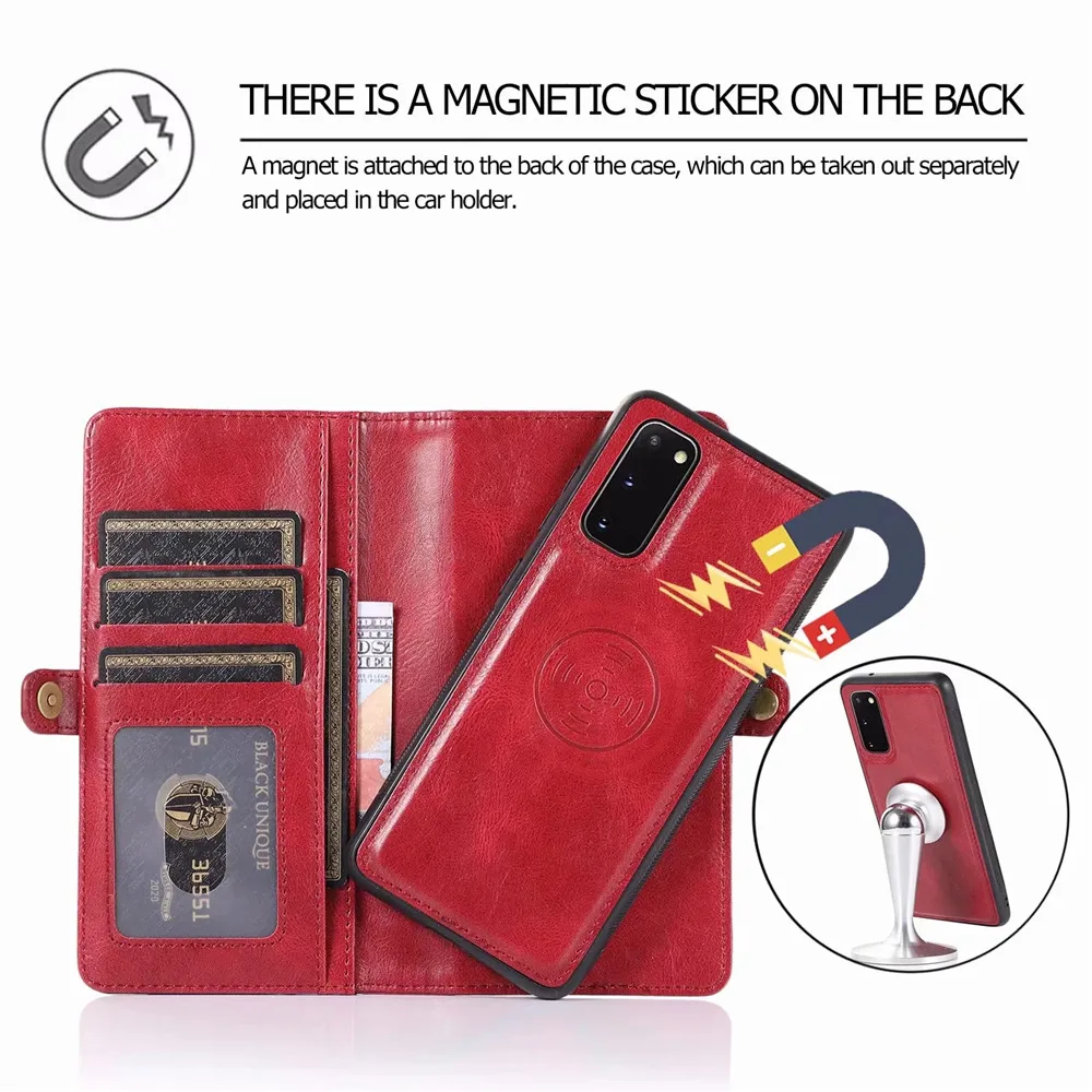 Leather Case For Samsung Galaxy S20 Ultra S10 S9 S8 Note 8 9 10 Plus A10 A20 A30 A40 A50 A70 PU Removable Wallet Stand Cover
Leather Case For Samsung Galaxy S20 Ultra S10 S9 S8 Note 8 9 10 Plus A10 A20 A30 A40 A50 A70 PU Removable Wallet Stand Cover