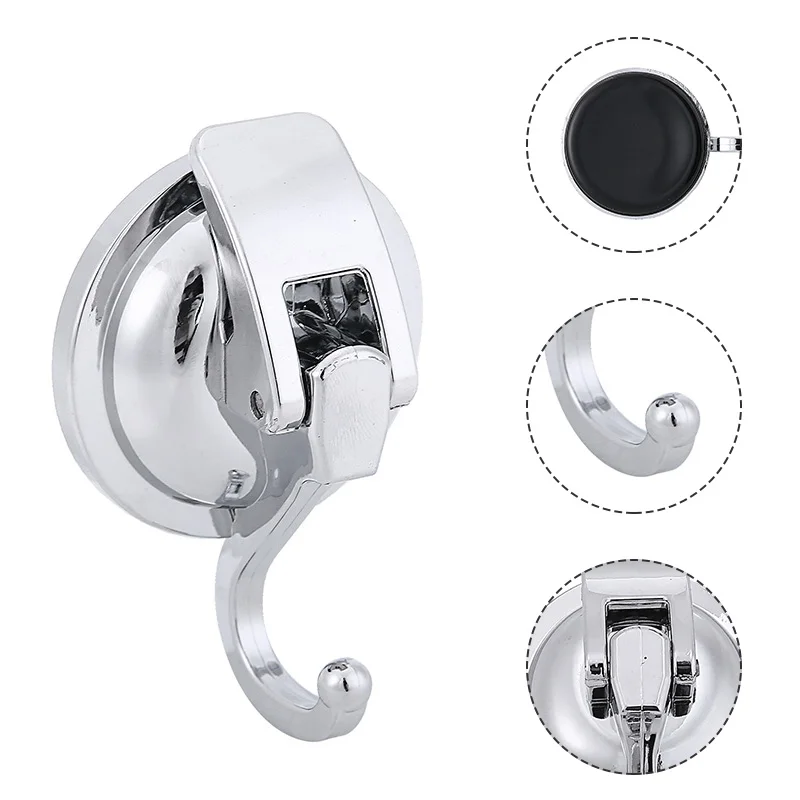 High Quality Powerful Suction Cup Hooks For Clothes Keys Bath Towels Bathrobes Bags Wall Mounted Hooks Silver
High Quality Powerful Suction Cup Hooks For Clothes Keys Bath Towels Bathrobes Bags Wall Mounted Hooks Silver