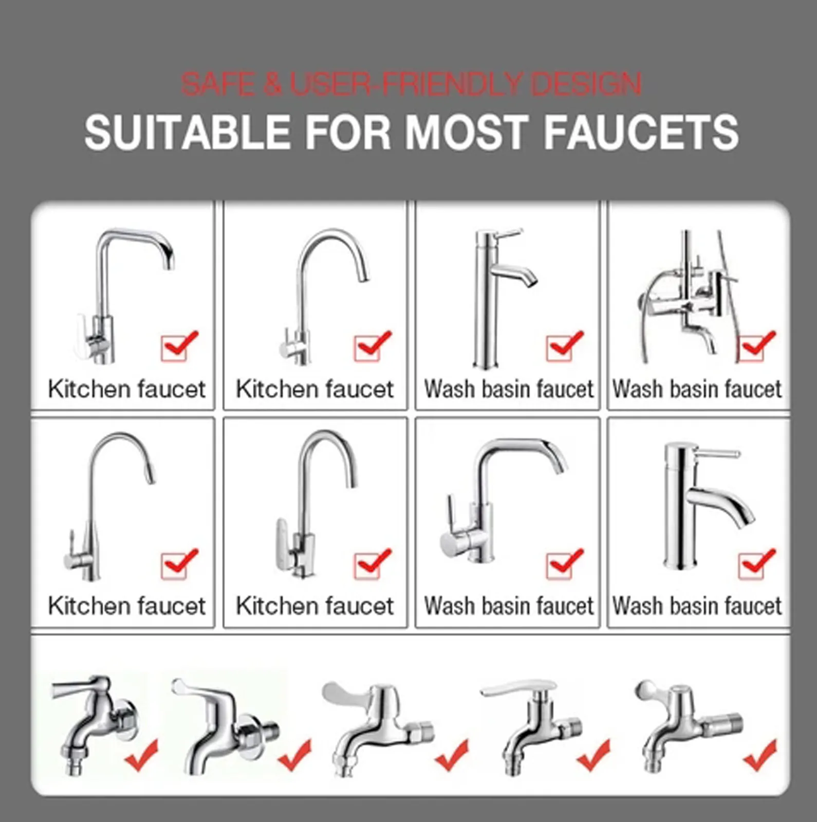 720 Rotate Water Universal Splash Filter Faucet Outlet Faucet 2020 Saving Tap Aerator Diffuser High Quality Kitchen Accessories
720 Rotate Water Universal Splash Filter Faucet Outlet Faucet 2020 Saving Tap Aerator Diffuser High Quality Kitchen Accessories