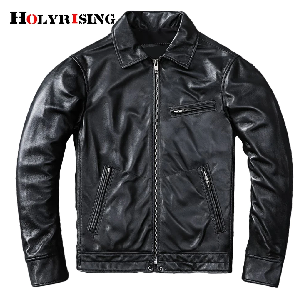 Vintage Men Sheepskin Real Leather Slim Fit Jackets Turn Collar Coats Multi Zipper Male Overcoats Chaquetas Cuero Hombre 19518
Vintage Men Sheepskin Real Leather Slim Fit Jackets Turn Collar Coats Multi Zipper Male Overcoats Chaquetas Cuero Hombre 19518