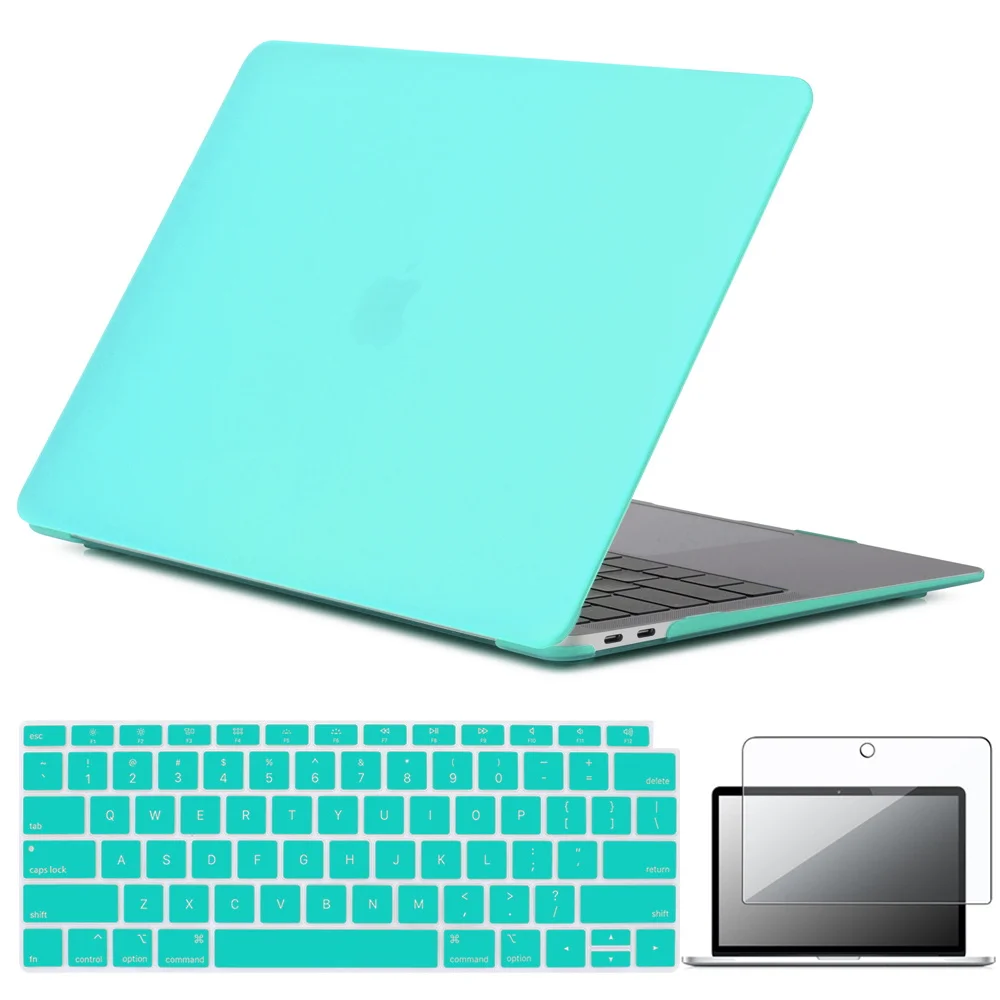 For Apple Macbook 12" A1534/Air 11/13 Inch /MacBook Pro 13/15 Inch Matte Egg Blue Laptop Case+US Keyboard Film+Screen Protector
For Apple Macbook 12" A1534/Air 11/13 Inch /MacBook Pro 13/15 Inch Matte Egg Blue Laptop Case+US Keyboard Film+Screen Protector