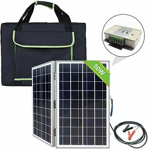 ECO-WORTHY 50 Вт складной чемодан Портативный Панели солнечные 12V Батарея Мощность W/контроллер лагерь
ECO-WORTHY 50 Вт складной чемодан Портативный Панели солнечные 12V Батарея Мощность W/контроллер лагерь