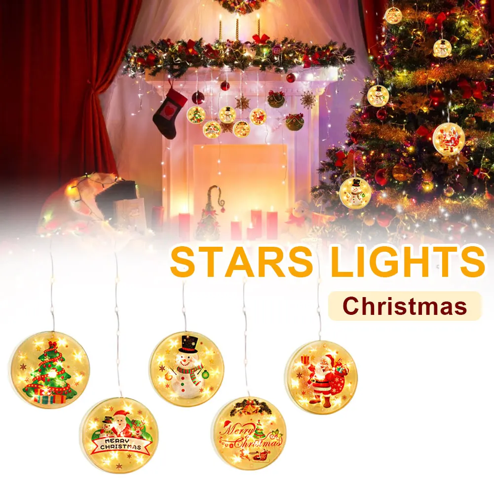 Christmas String Lights 113 LED Christmas Decorations Novelty Hanging 3D Lights with USB for Festival Party Indoor Outdoor
Christmas String Lights 113 LED Christmas Decorations Novelty Hanging 3D Lights with USB for Festival Party Indoor Outdoor