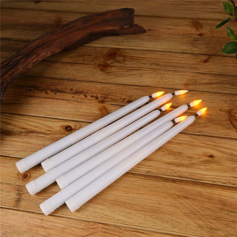 20 pieces Long Amber plastic Flickering flameless Battery Taper Candles For Romantic Dinner Decoration 28 cm height Candlestick
20 pieces Long Amber plastic Flickering flameless Battery Taper Candles For Romantic Dinner Decoration 28 cm height Candlestick