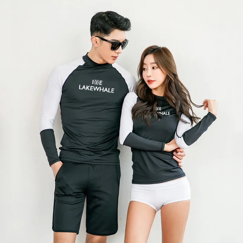 Womens Mens Rashguards 2pcs set Long Sleeve Sun UV Protection Swim Surf Yoga Running Yoga Bathing Suits Tracksuit Black
Womens Mens Rashguards 2pcs set Long Sleeve Sun UV Protection Swim Surf Yoga Running Yoga Bathing Suits Tracksuit Black