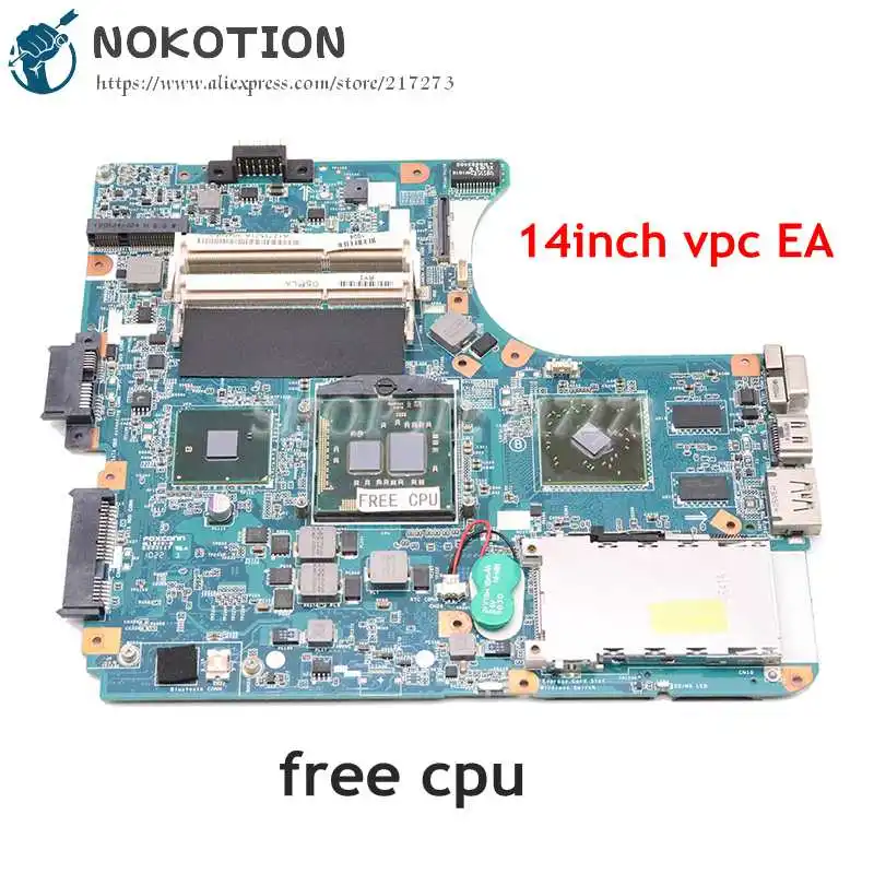 NOKOTION For Sony VAIO VPCEA SERIES VPCEA290X Laptop Motherboard A1771571A MBX-224 M960 1P-009CJ01-8011 Main board Free cpu 
NOKOTION For Sony VAIO VPCEA SERIES VPCEA290X Laptop Motherboard A1771571A MBX-224 M960 1P-009CJ01-8011 Main board Free cpu