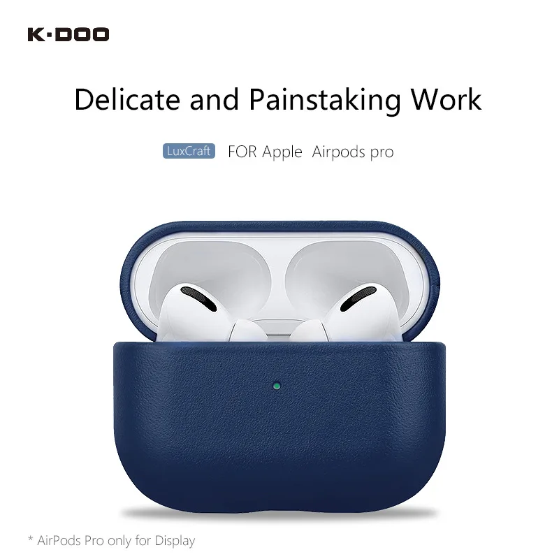 KZDOO Luxcraft Pu Leather Original Earphone Airpod Anti-Shock Case Full Coverage Delicate Protective Cover For Airpods 1/2/3/Pro
KZDOO Luxcraft Pu Leather Original Earphone Airpod Anti-Shock Case Full Coverage Delicate Protective Cover For Airpods 1/2/3/Pro