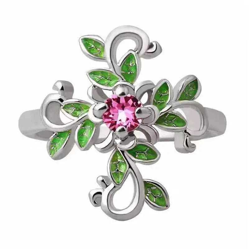Milangirl Jewelry Dripping Oil Style Zirconia Green Leaves Cubic Cross Party gifts
Milangirl Jewelry Dripping Oil Style Zirconia Green Leaves Cubic Cross Party gifts