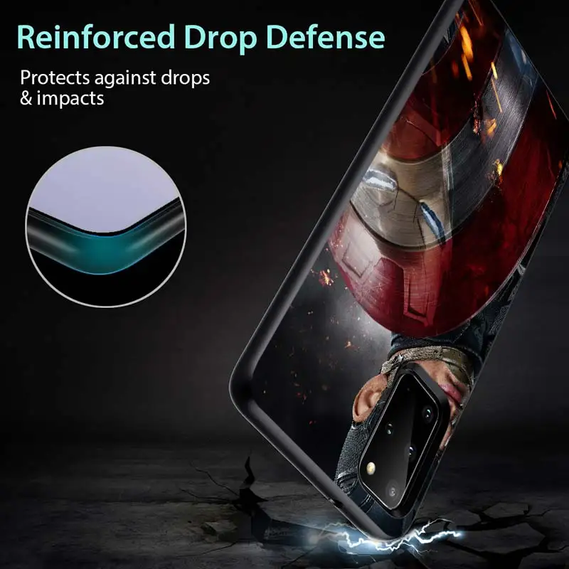 Marvel C-Captain America for Samsung Note 8 9 10 20 M02 M10 M10S M20 M21 M30 M31 M31S M40 M60S Ultra Plus Black Phone Case
Marvel C-Captain America for Samsung Note 8 9 10 20 M02 M10 M10S M20 M21 M30 M31 M31S M40 M60S Ultra Plus Black Phone Case