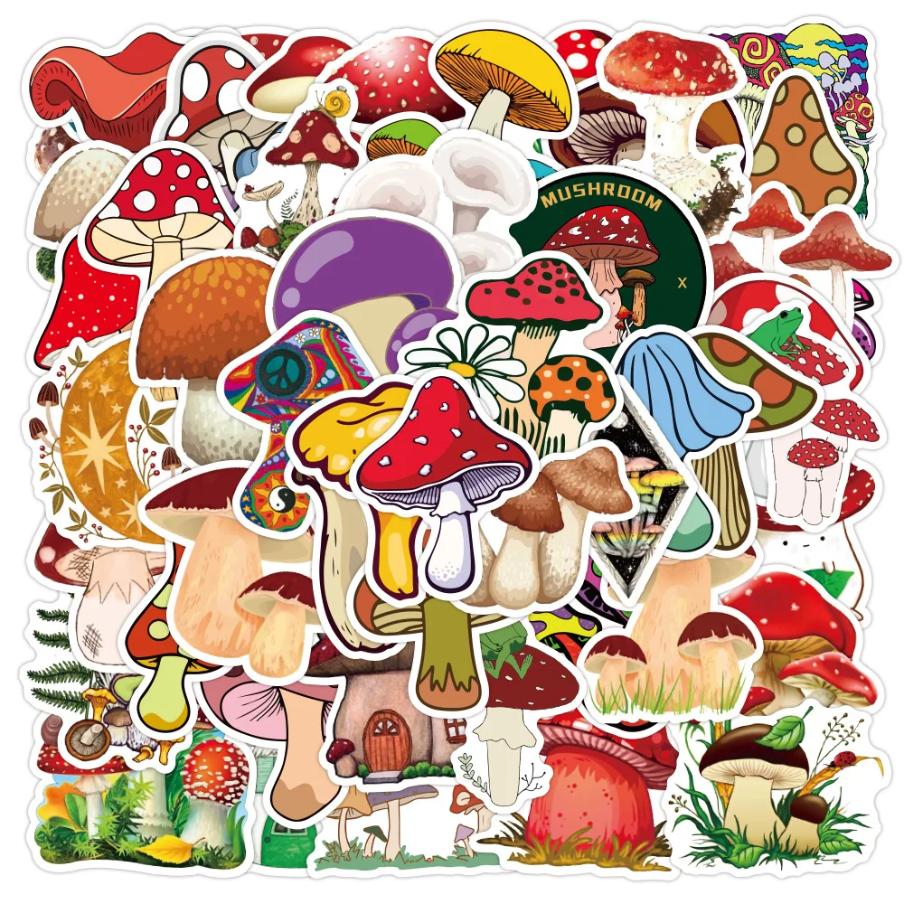 10/30/50PCS New Cartoon Small Mushroom Graffiti Stickers Waterproof Notebook Scooter Trolley Case Interior Decoration Stickers
10/30/50PCS New Cartoon Small Mushroom Graffiti Stickers Waterproof Notebook Scooter Trolley Case Interior Decoration Stickers