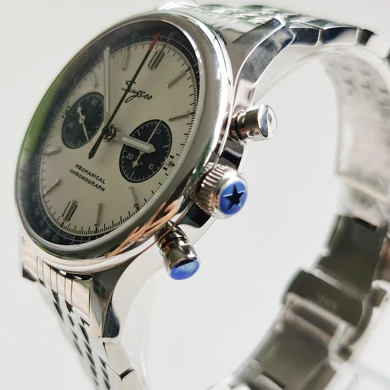 Sugess Luxury st1901 Chronohgraph Mechanical 40mm Watch For Men Steel Luminous 1963 Sapphire Pilot Mens Watches montre homme
Sugess Luxury st1901 Chronohgraph Mechanical 40mm Watch For Men Steel Luminous 1963 Sapphire Pilot Mens Watches montre homme