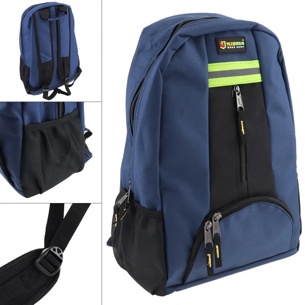 Double-shoulder Backpack Tool Bag Multifunctional Package Oxford Cloth Waterproof Bags with 12 Pockets for Maintenance Tools
Double-shoulder Backpack Tool Bag Multifunctional Package Oxford Cloth Waterproof Bags with 12 Pockets for Maintenance Tools