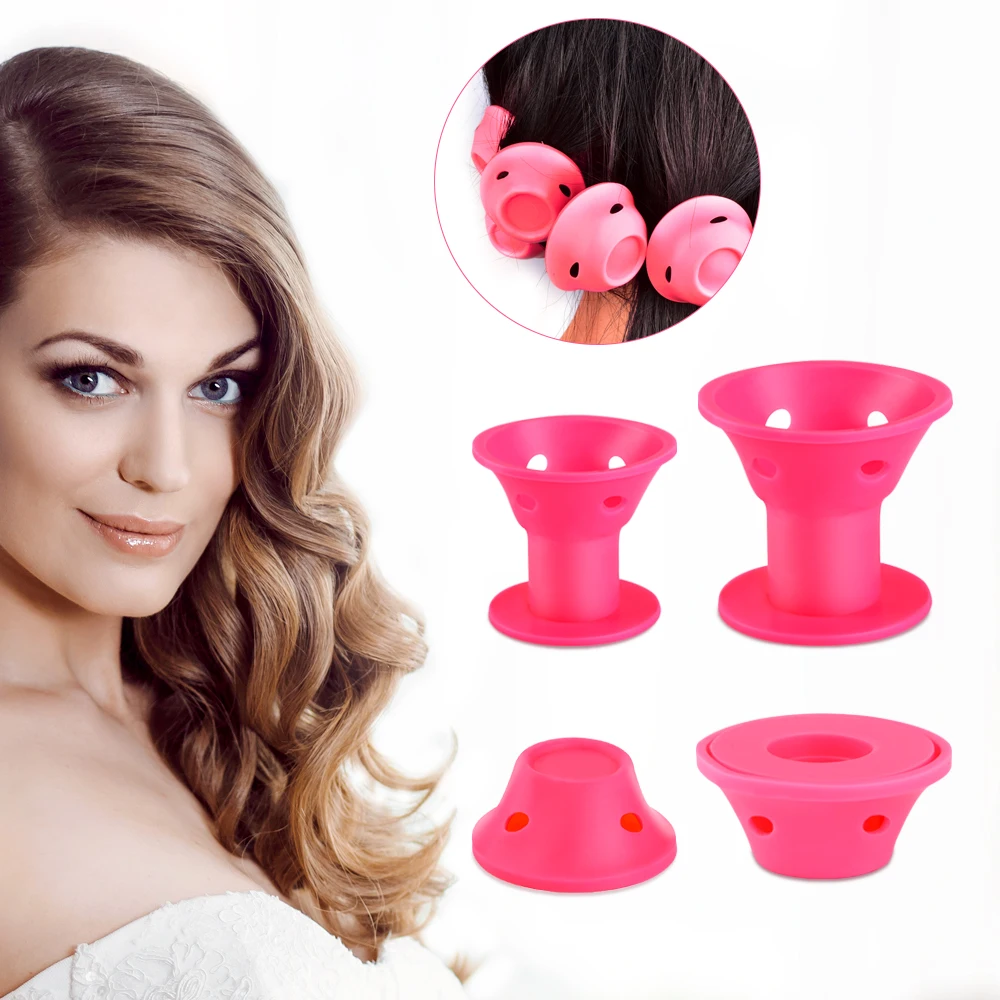 10pcs/set Silicone curlers Hair Curler Women Care Rollers Bell Shape Mushroom Hair Styling Tool No Heat Hair Care Accessories
10pcs/set Silicone curlers Hair Curler Women Care Rollers Bell Shape Mushroom Hair Styling Tool No Heat Hair Care Accessories