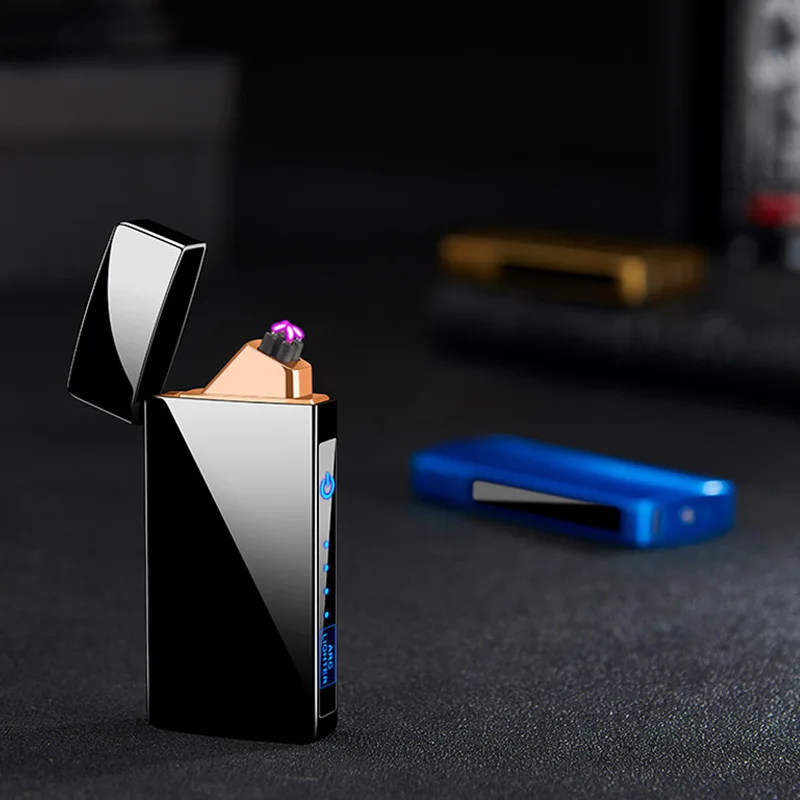 Touch Induction Wind-resistant Flameless Dual Electric Arc Lighter Plasma Rechargeable USB Cigarette Lighter Men's Gifts
Touch Induction Wind-resistant Flameless Dual Electric Arc Lighter Plasma Rechargeable USB Cigarette Lighter Men's Gifts