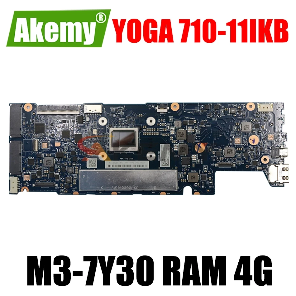Новая материнская плата DYG21 NM-B011 для Lenovo Yoga 710-11IKB Yoga 710-11ISK материнская плата для ноутбука с процессором M3-7Y30 RAM 4G 100% протестирована
Новая материнская плата DYG21 NM-B011 для Lenovo Yoga 710-11IKB Yoga 710-11ISK материнская плата для ноутбука с процессором M3-7Y30 RAM 4G 100% протестирована