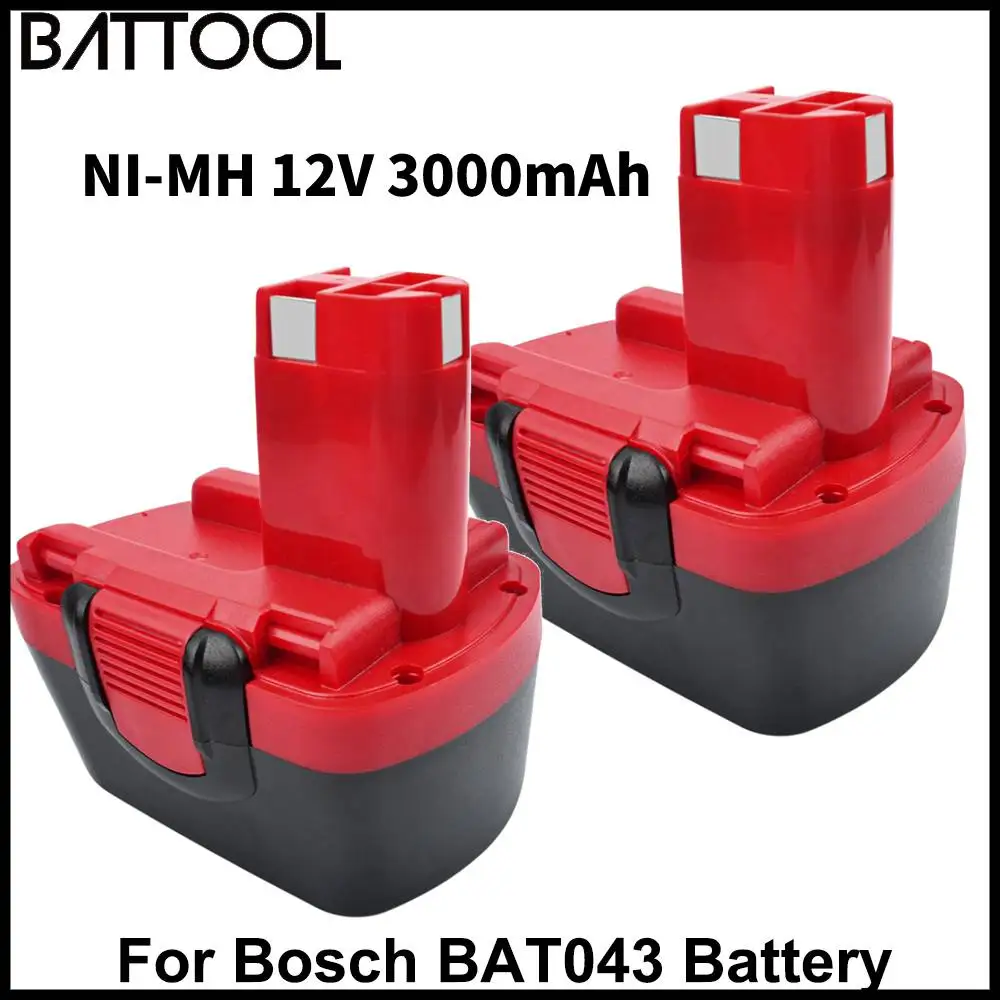 Battool Ni-MH 12V 3500mAh Rechargeable Battery For Bosch BAT043 GSB 12 VE BAT045 BAT120 3455 3360K 3360 3261 223612 23612
Battool Ni-MH 12V 3500mAh Rechargeable Battery For Bosch BAT043 GSB 12 VE BAT045 BAT120 3455 3360K 3360 3261 223612 23612