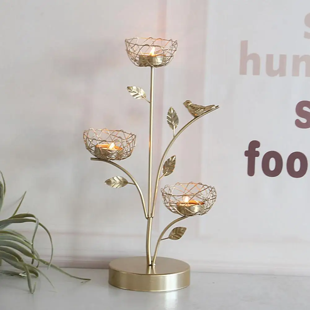 Pretty Candle Stick Rack Vintage Wrought Iron Stylish Anti-rust Candle Light Holder Candle Holder Candlelight Stand
Pretty Candle Stick Rack Vintage Wrought Iron Stylish Anti-rust Candle Light Holder Candle Holder Candlelight Stand