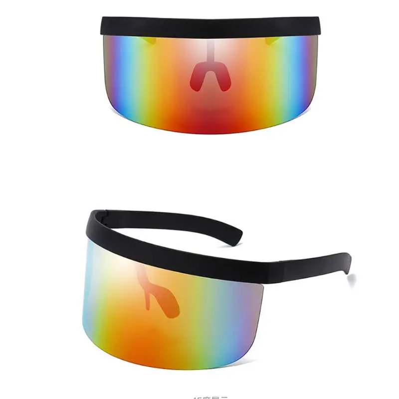 Super Big Lens Anti-saliva Protective Sunglasses Fashionable Sun Glasses Outdoor Shade Anti-ultraviolet Riding Sunglasses
Super Big Lens Anti-saliva Protective Sunglasses Fashionable Sun Glasses Outdoor Shade Anti-ultraviolet Riding Sunglasses