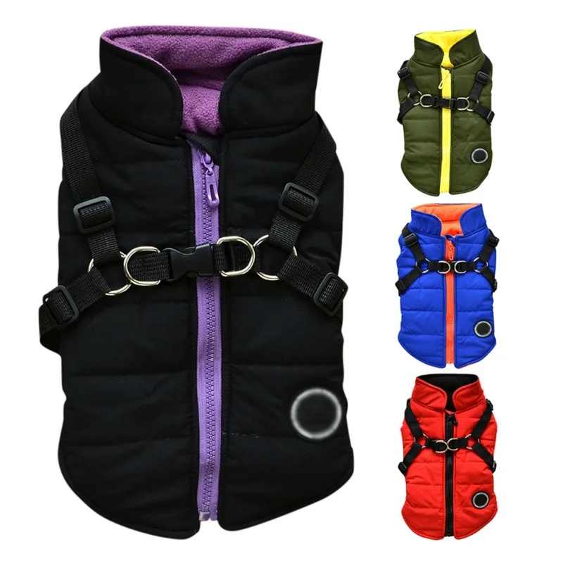 Warm Dog Vest Harness Jacket Winter Pet Dog Clothes Fleece Lining Dog Hoodie Hooded Jacket For Small Large Dogs Thicken Clothing
Warm Dog Vest Harness Jacket Winter Pet Dog Clothes Fleece Lining Dog Hoodie Hooded Jacket For Small Large Dogs Thicken Clothing