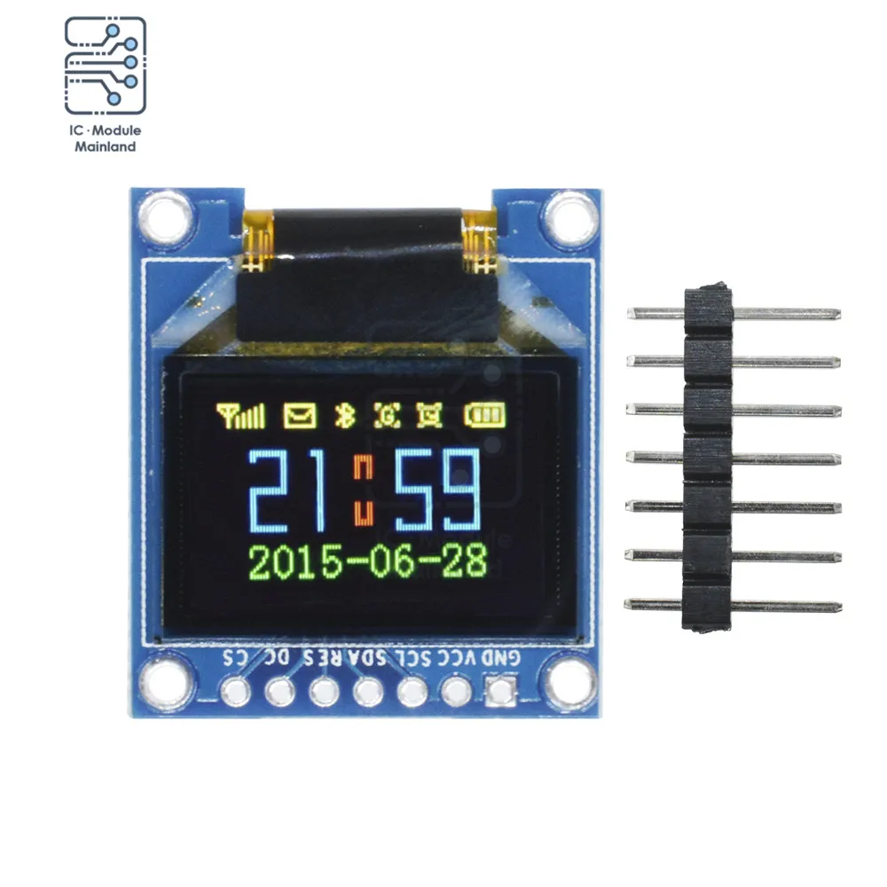 Полноцветный модуль дисплея OLED SPI 0,95 дюйма 96x64, 7PIN, разрешение 96*64 OLED для драйвера Arduino SSD1331, экран дисплея IC
Полноцветный модуль дисплея OLED SPI 0,95 дюйма 96x64, 7PIN, разрешение 96*64 OLED для драйвера Arduino SSD1331, экран дисплея IC