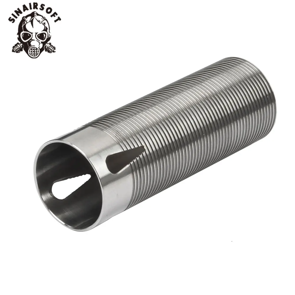 Hot Horizotal Thread Stainless Steel Cylinder Type-4 Fit AEG Gearbox Smooth Inner For Paintball shooting hunting Accessories
Hot Horizotal Thread Stainless Steel Cylinder Type-4 Fit AEG Gearbox Smooth Inner For Paintball shooting hunting Accessories