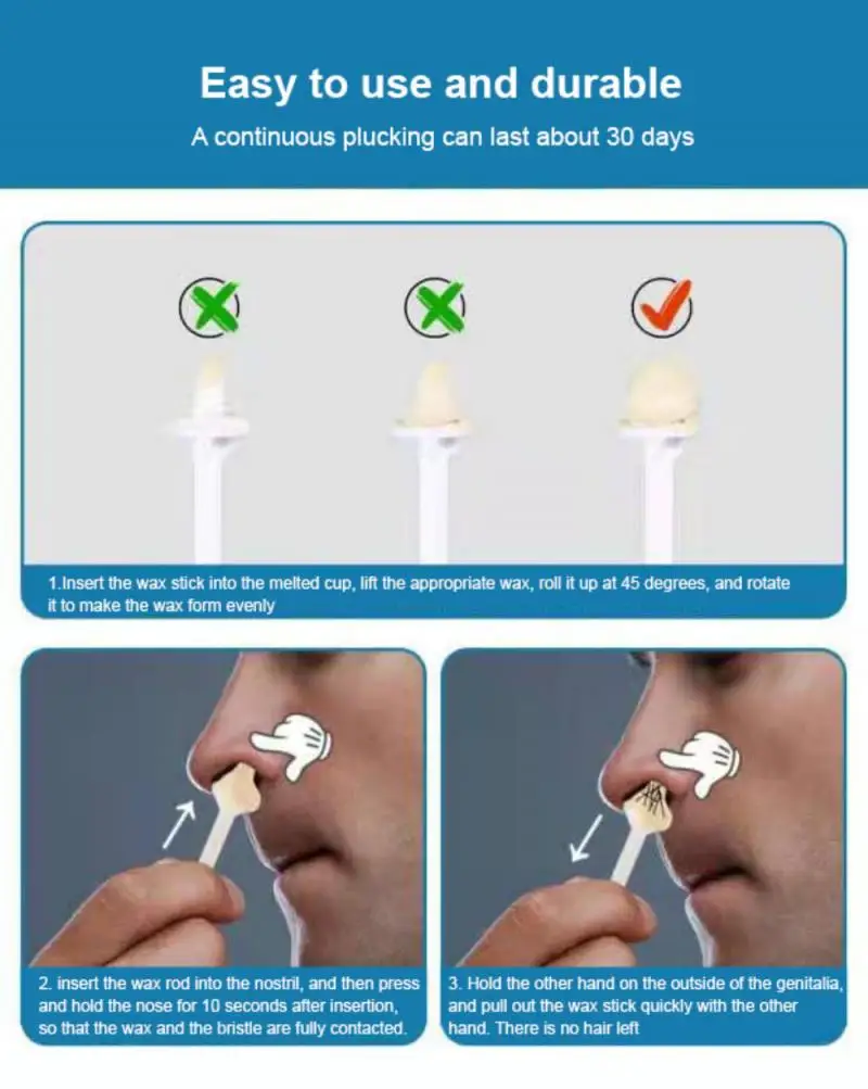 HOT 1 Set Nose Hair Removal Set Nose Hair Cleaner Sticky Nose Hair Trimming Nose Trimmer Unisex Nose Hair Artifact Nose Cleaning
HOT 1 Set Nose Hair Removal Set Nose Hair Cleaner Sticky Nose Hair Trimming Nose Trimmer Unisex Nose Hair Artifact Nose Cleaning
