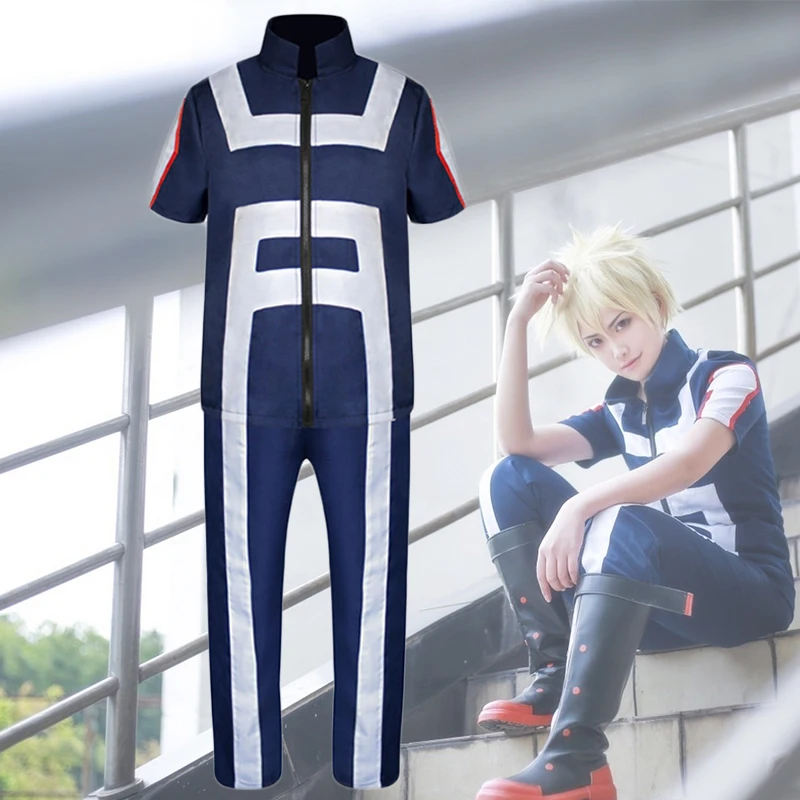 2pcs Anime Adult My Hero Academy Cosplay Costume Bakugou Katsuki College Sportswear Tops +Pant For Men Women Dress-up C60159AD
2pcs Anime Adult My Hero Academy Cosplay Costume Bakugou Katsuki College Sportswear Tops +Pant For Men Women Dress-up C60159AD