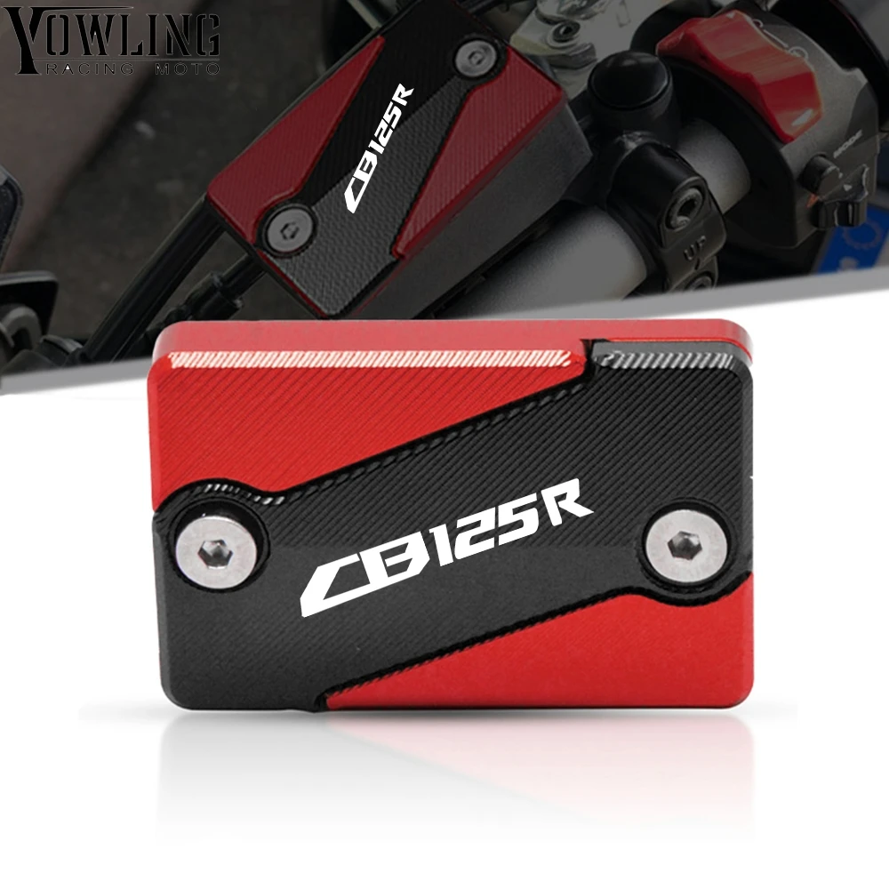 For HONDA CB125R 2018-2019 New CNC Motorcycle Red/Black Front Brake Fluid Cap Cover Master Cylinder Fluid Pump Tank Protector
For HONDA CB125R 2018-2019 New CNC Motorcycle Red/Black Front Brake Fluid Cap Cover Master Cylinder Fluid Pump Tank Protector