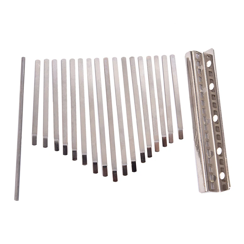 1 комплект седло 17 ключей Набор для Kalimba DIY запасные части пальца пианино