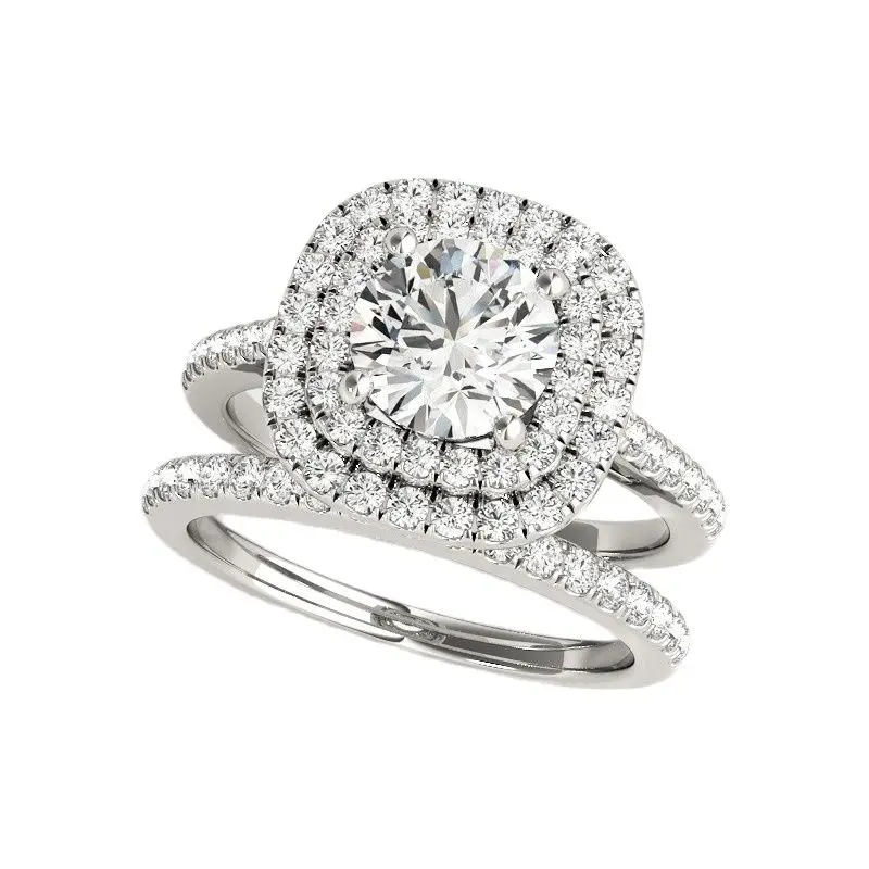 Anniversary Wedding Band Engagement Ring Set 1 Ct Moissanite Diamond Real 925 Sterling Silver Jewelry
Anniversary Wedding Band Engagement Ring Set 1 Ct Moissanite Diamond Real 925 Sterling Silver Jewelry