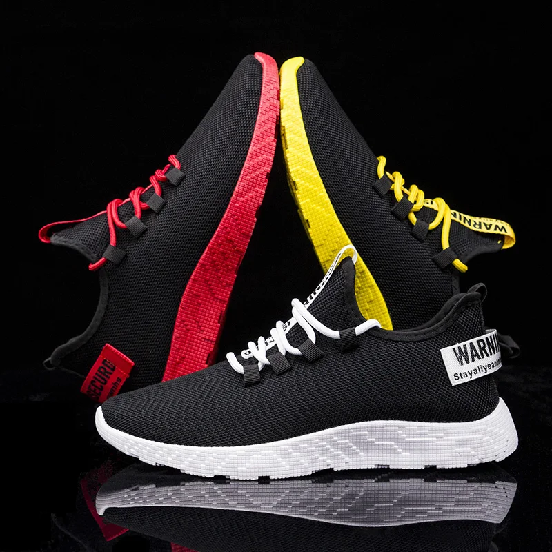 Men's Sports Shoes Sneakers Breathable Casual Shoes Lightweight Mesh Running Black Shoes Big Size 47 Soft Sole Non-Slip Walking
Men's Sports Shoes Sneakers Breathable Casual Shoes Lightweight Mesh Running Black Shoes Big Size 47 Soft Sole Non-Slip Walking
