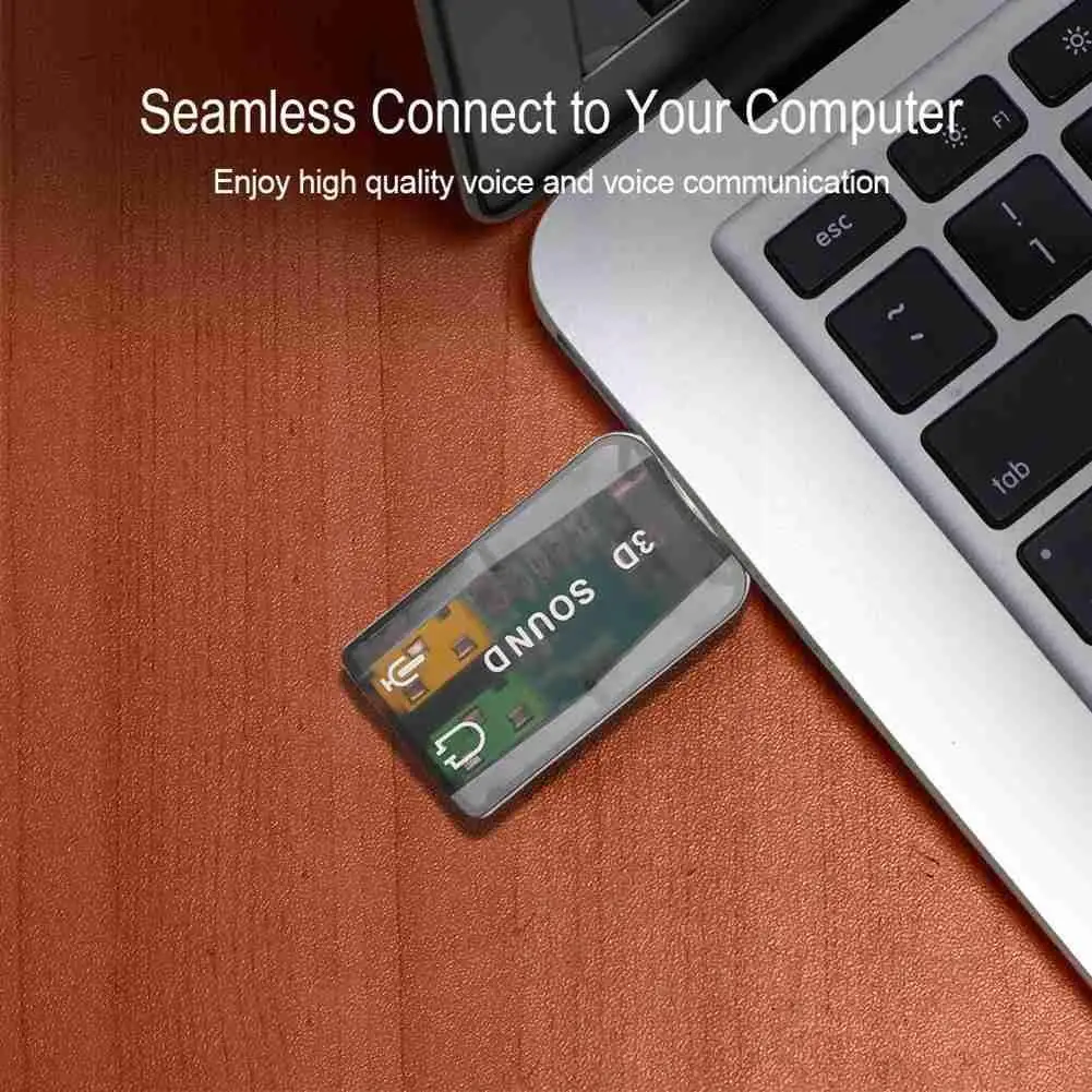 USB Drive-free Sound Card Audio Adapter 5.1 Channel 3.5 Mm Headphone Suitable Microphone Speaker For Laptop Jack To USB Ada E5F3
USB Drive-free Sound Card Audio Adapter 5.1 Channel 3.5 Mm Headphone Suitable Microphone Speaker For Laptop Jack To USB Ada E5F3