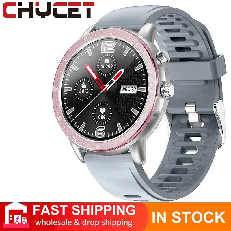 CHYCET 2021 Fashion Smart Watch Man Women Smart Watches Fitness Sport Tracker Heart Rate SleepMonitor Smartwatch For Android IOS
CHYCET 2021 Fashion Smart Watch Man Women Smart Watches Fitness Sport Tracker Heart Rate SleepMonitor Smartwatch For Android IOS