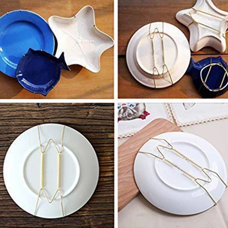 10 Pack Plate Hangers, 6 Inch Wall Plate Hangers and 10 Pack Wall Hooks, Compatible 5 To 7 Inch Decorative Plates, Antique China
10 Pack Plate Hangers, 6 Inch Wall Plate Hangers and 10 Pack Wall Hooks, Compatible 5 To 7 Inch Decorative Plates, Antique China