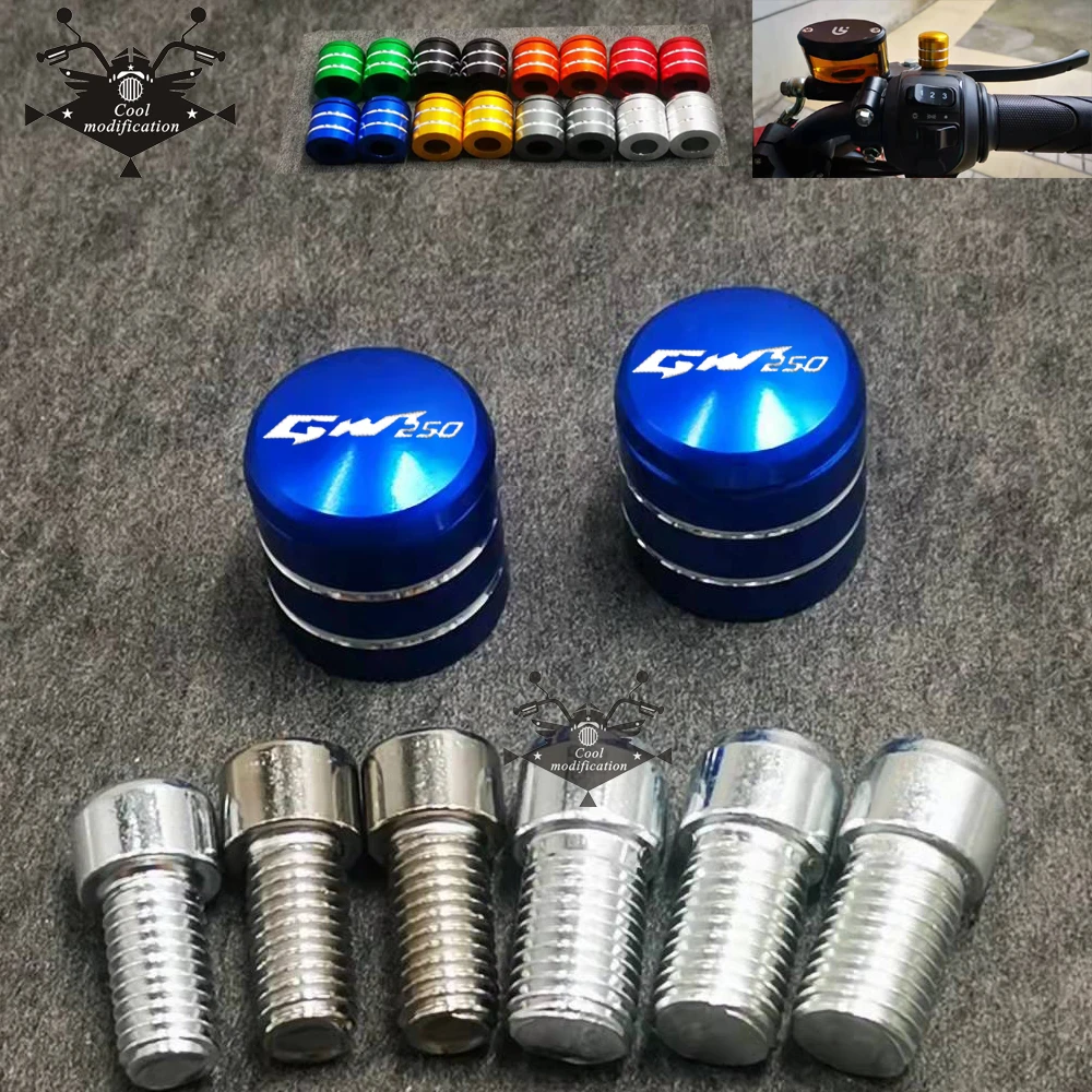 For Suzuki GW250 DL250 GW 250 Motorcycle CNC Aluminum Rear View Handlebar Mirror Bolt Screws Mount Adapter
For Suzuki GW250 DL250 GW 250 Motorcycle CNC Aluminum Rear View Handlebar Mirror Bolt Screws Mount Adapter