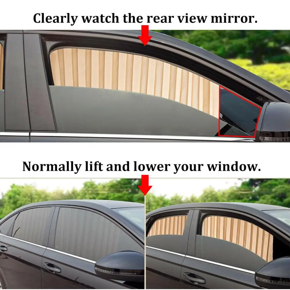 Universal Car Window Sun Shade Curtain Louver Folds Magnetic Adsorption Automotive Curtain Interior Accessories
Universal Car Window Sun Shade Curtain Louver Folds Magnetic Adsorption Automotive Curtain Interior Accessories