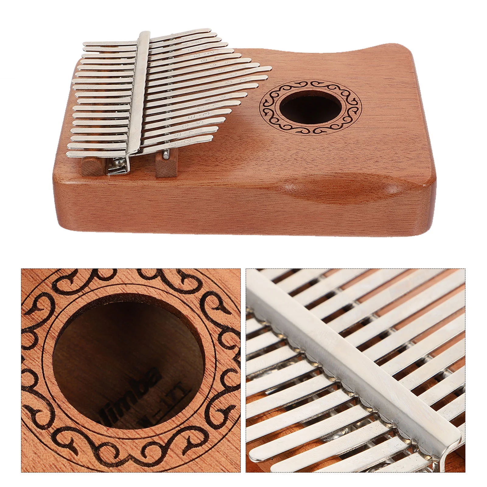 17 Keys Thumb Piano Adult Child Finger Piano 17 Keys Mbira Hand Piano (Wood)
17 Keys Thumb Piano Adult Child Finger Piano 17 Keys Mbira Hand Piano (Wood)