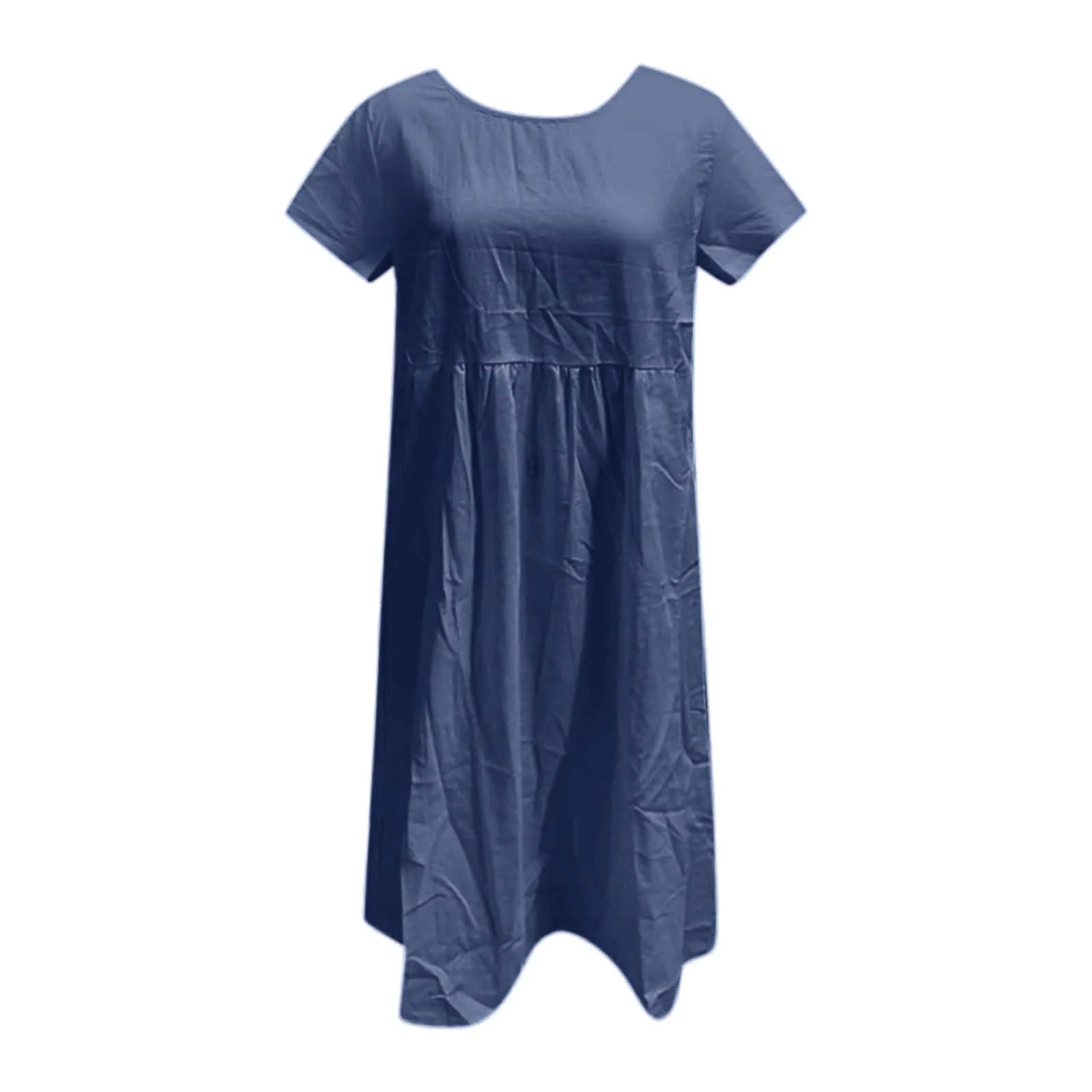 Soild Color Loose Dress For Women Casual O-neck Loose Short Sleeve Dresses With Pockets Summer Beach Holiday Sundress Vestidos
Soild Color Loose Dress For Women Casual O-neck Loose Short Sleeve Dresses With Pockets Summer Beach Holiday Sundress Vestidos