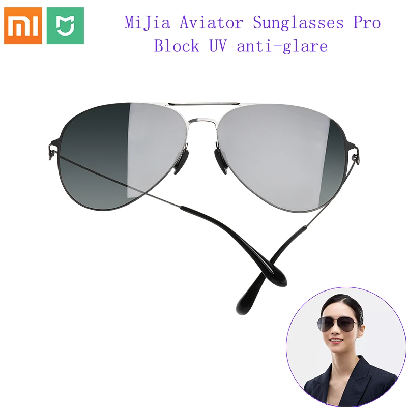 2020 NEW XiaoMi MiJia Aviator Sunglasses Pro Block UV anti-glare Stainless steel ultra-thin frame for Outdoor Travel Man Woman
2020 NEW XiaoMi MiJia Aviator Sunglasses Pro Block UV anti-glare Stainless steel ultra-thin frame for Outdoor Travel Man Woman