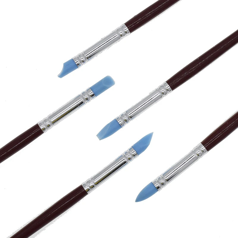 8mm 5Pcs Polymer Clay Tool Sculpting Shapers Flexible Rubber Tip Shaping Pen Wipe Out Painting Brushes Modeling Clay Hobby Tools
8mm 5Pcs Polymer Clay Tool Sculpting Shapers Flexible Rubber Tip Shaping Pen Wipe Out Painting Brushes Modeling Clay Hobby Tools