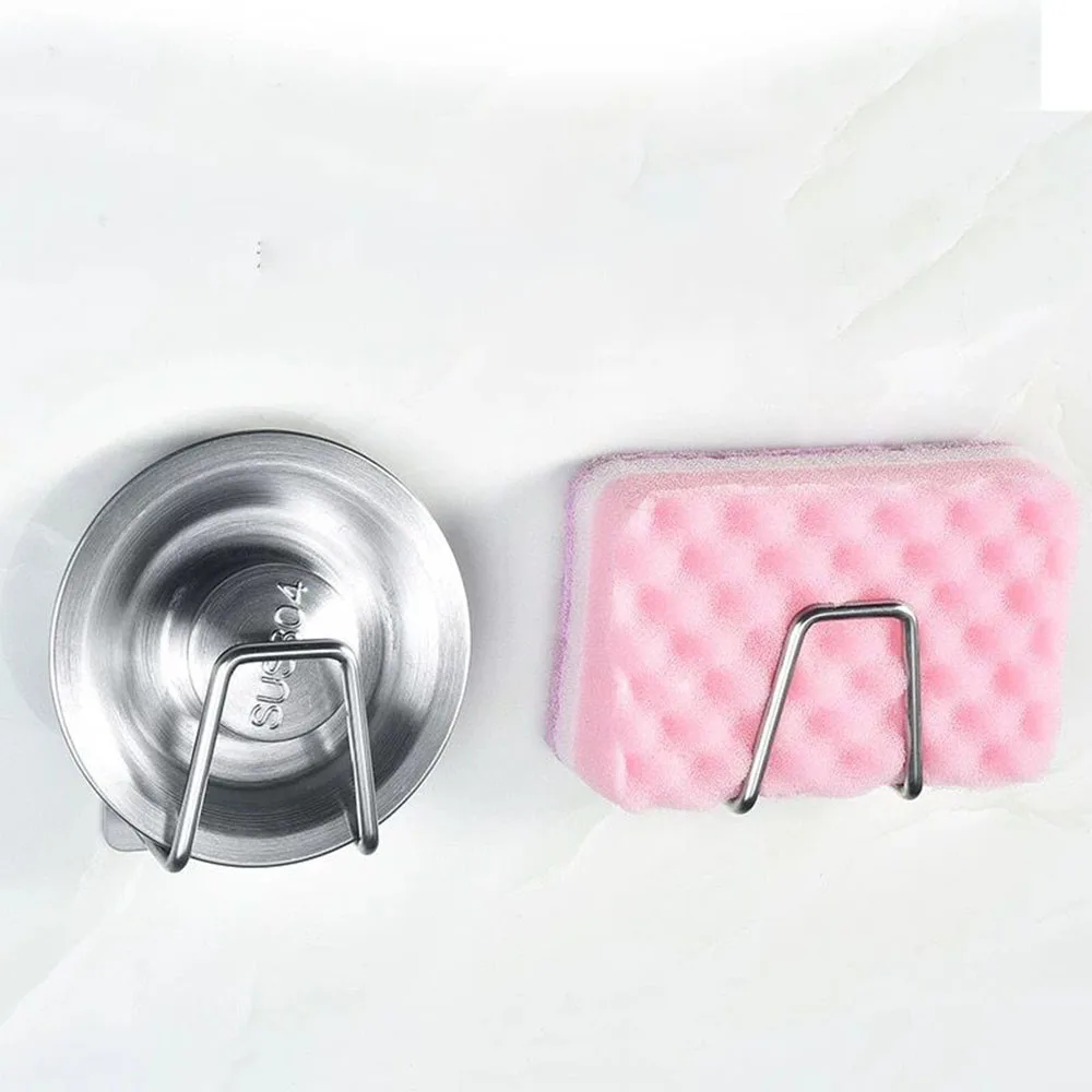Kitchen Stainless Steel Sponges Holder Sink Accessories Self Adhesive Sink Sponges Drain Drying Rack Kitchen Storage Organizer
Kitchen Stainless Steel Sponges Holder Sink Accessories Self Adhesive Sink Sponges Drain Drying Rack Kitchen Storage Organizer