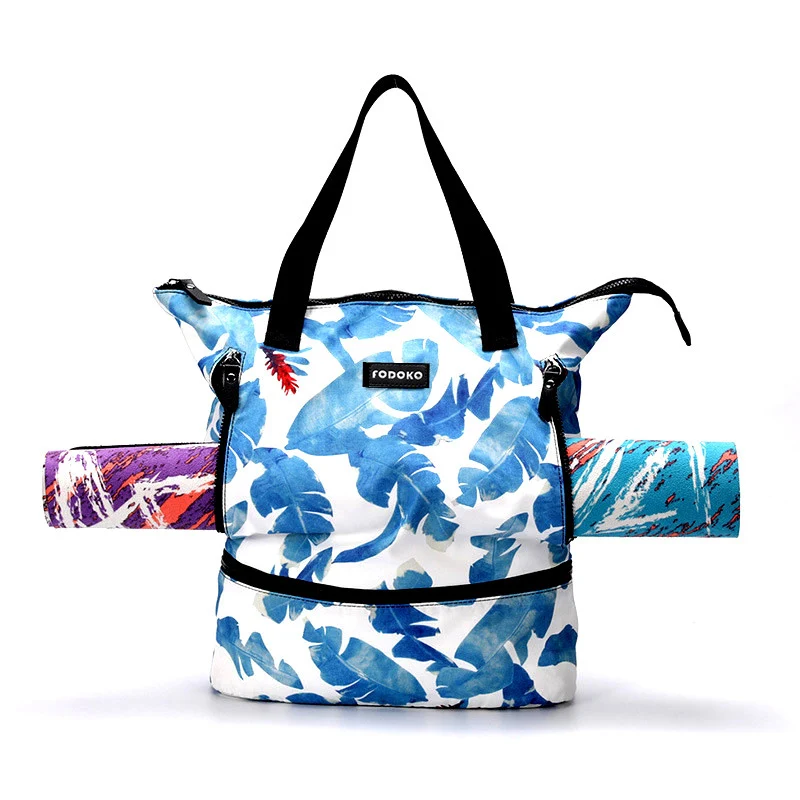 Waterproof Women Gym Bag Sack Yoga Mat Carrier Printed Sports Shoulder Bags Ladies Travel Gym Sports storage Bag with pocket 
Waterproof Women Gym Bag Sack Yoga Mat Carrier Printed Sports Shoulder Bags Ladies Travel Gym Sports storage Bag with pocket