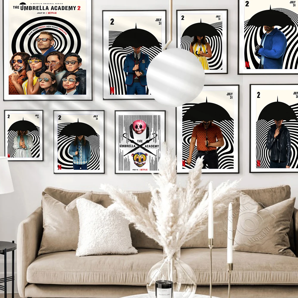 Umbrella Academy TV Season 2 Retro Posters Wall Art Painting Vintage Canvas Prints Wall Pictures Home Room Decor Wall Stickers
Umbrella Academy TV Season 2 Retro Posters Wall Art Painting Vintage Canvas Prints Wall Pictures Home Room Decor Wall Stickers