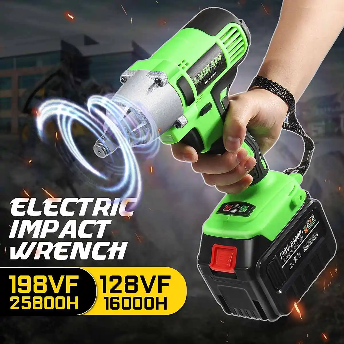 128V 198V Cordless Lithium 1 Battery Drills Wrench Screwdriver Rechargeable Electric Drill Tool for Scaffolder Carpenter Repairm
128V 198V Cordless Lithium 1 Battery Drills Wrench Screwdriver Rechargeable Electric Drill Tool for Scaffolder Carpenter Repairm