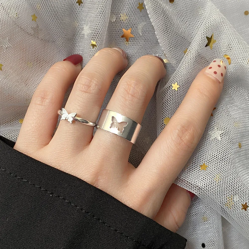 IFME Trendy Gold Butterfly Rings For Women Men Lover Couple Rings Set Friendship Engagement Wedding Open Rings 2021 Jewelry
IFME Trendy Gold Butterfly Rings For Women Men Lover Couple Rings Set Friendship Engagement Wedding Open Rings 2021 Jewelry