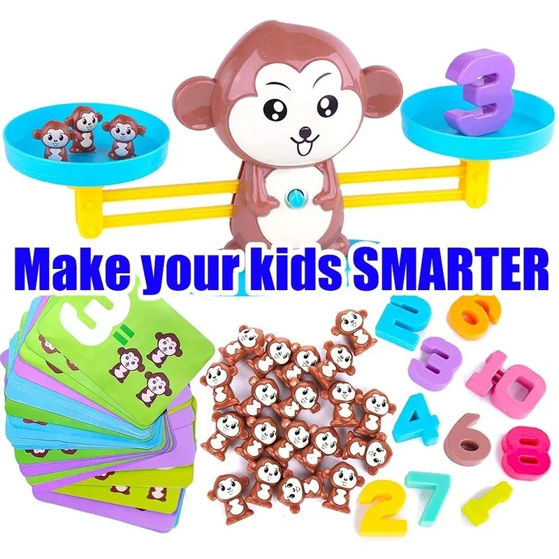 Monkey Balance Math Game Toys для девочек и мальчиков, забавный развивающий подарок для детей, детская игрушка для обучения, Возраст 3 + (комплект из 65 пред...
Monkey Balance Math Game Toys для девочек и мальчиков, забавный развивающий подарок для детей, детская игрушка для обучения, Возраст 3 + (комплект из 65 пред...