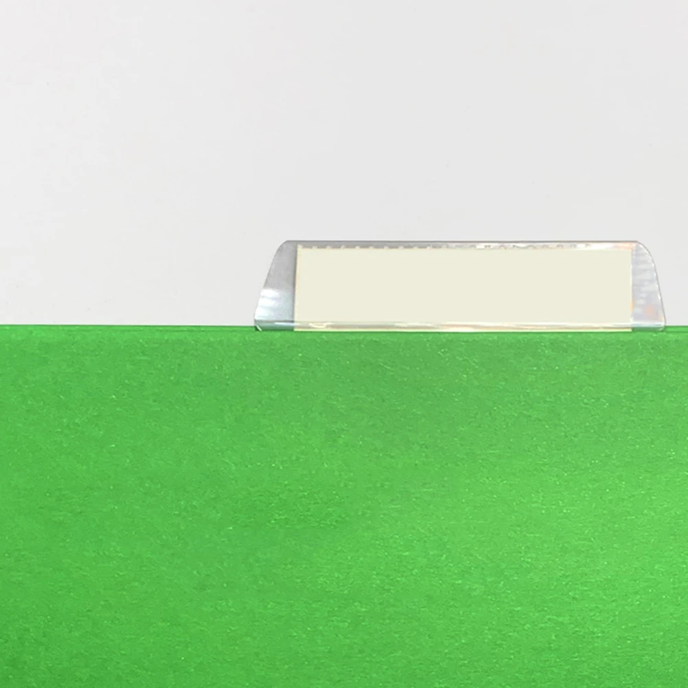 25pcs/box Sorting Hanging File Folder Tab Transparent DIY Stationery Documents Quick Identification Plastic School White Insert
25pcs/box Sorting Hanging File Folder Tab Transparent DIY Stationery Documents Quick Identification Plastic School White Insert